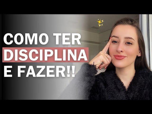 Como ter DISCIPLINA e cumprir os afazeres!! l Lê Fagundes