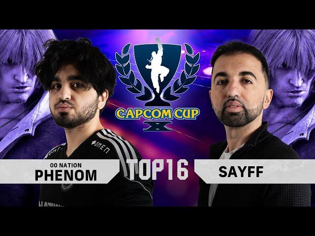 Phenom (Ken) vs. Sayff (Ken) - Top 16 - Capcom Cup X