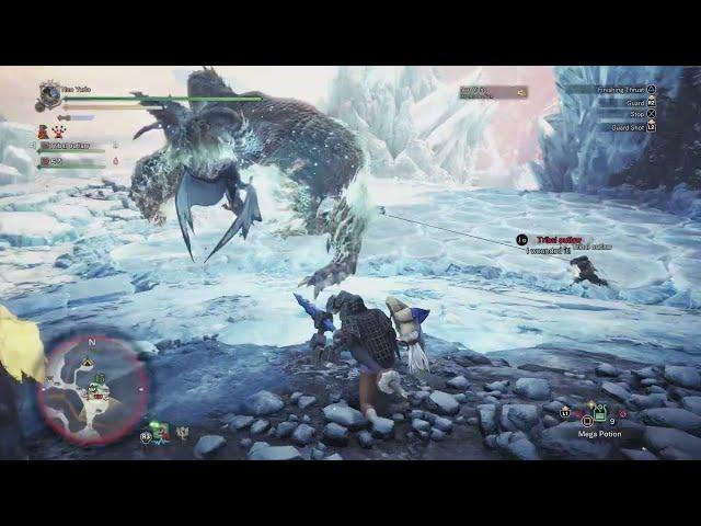 Monster Hunter World: Iceborne- Zinoge brawl 3 Man Team