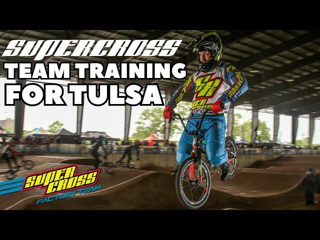 Private Supercross BMX Team Training from Tulsa with Pro BMXer Spencer Cole