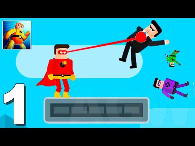 The Superhero League - Gameplay Walkthrough Levels 1-50 (Android) Part 1