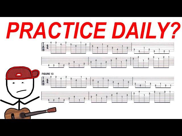 DAILY GUITAR PRACTICE for non beginners