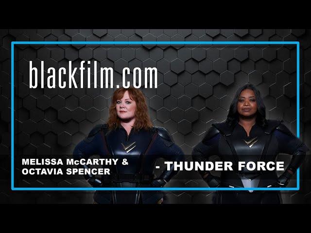 Melissa McCarthy & Octavia Spencer Talk "Thunder Force"