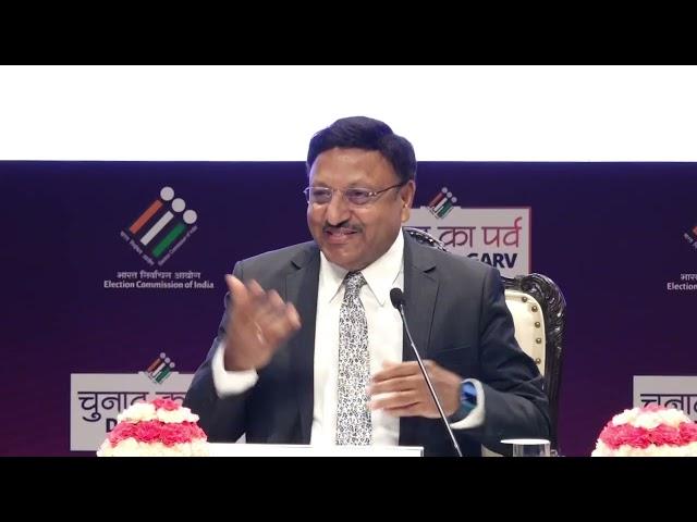 The entire counting process is robust: Chief Election Commissioner Rajiv Kumar