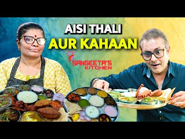 Unlimited Thali's In Mumbai | Sangeeta's Kitchen | Biggest Non-veg Thali In Mumbai & More!!