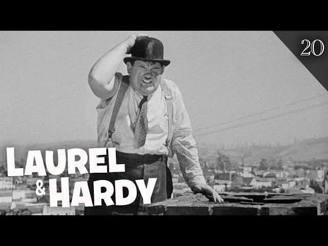 "Dirty Work" | Laurel & Hardy | FULL EPISODE | Stan Laurel, Oliver Hardy | Chimney Sweeps