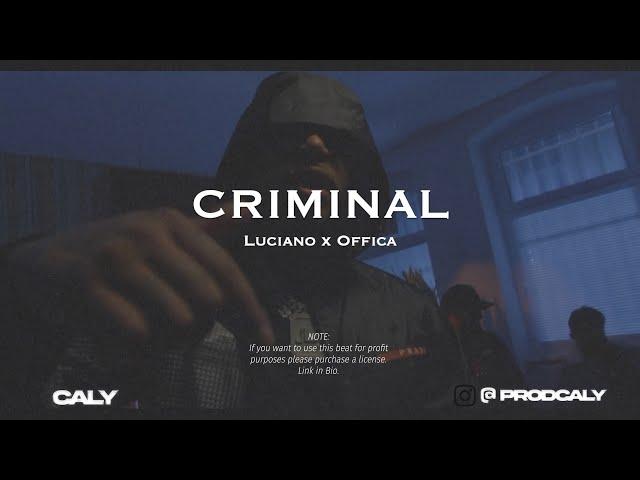 [FREE] Luciano x Offica x UK Drill Type Beat "CRIMINAL" | Dark Drill Rap Instrumental (prod. CALY)