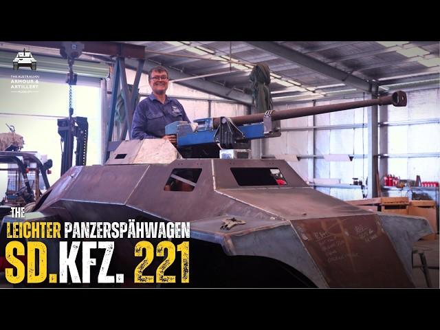 WORKSHOP WEDNESDAY: Fabricating the SdKfz 221's Panzerbüchse 41!