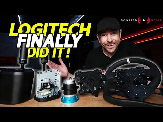 FULL REVIEW - NEW LOGITECH RS Shifter/Handbrake, Hub & Wheels