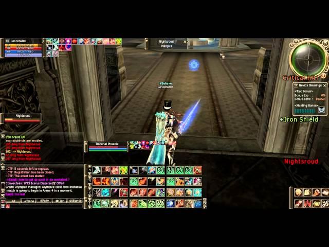 Lineage II Phoenix Knight Lancerw0w May - June 2014 Olympiad Fights Part 1