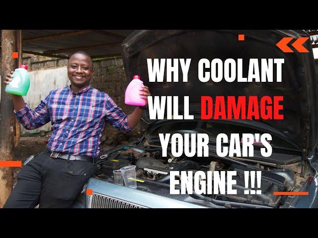 WHY COOLANT WILL DAMAGE YOUR CAR'S ENGINE FASTER !!! #carnversations#coolants
