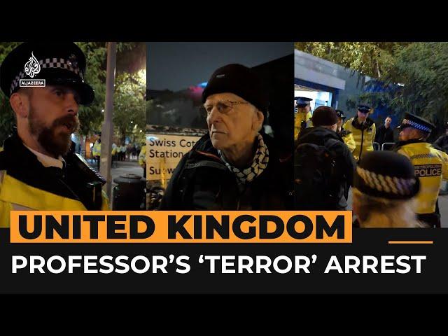 Jewish academic arrested in UK over ‘terrorism’ after Gaza speech | Al Jazeera NewsFeed