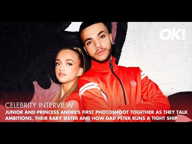 Junior and Princess chat exclusively to OK! in their first joint shoot