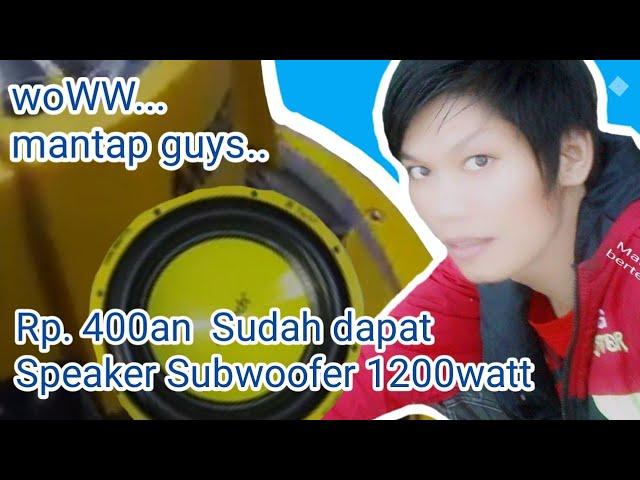 JB TECH JT-1200 Subwoofer Murah  Tenaga Badak1200 watt//Sahabat RSO