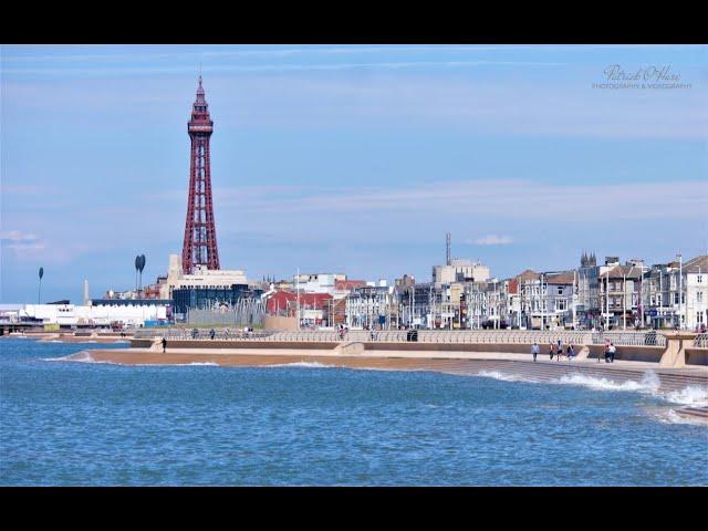 Drive along Blackpool Prom in 360 4K 16th May 2020