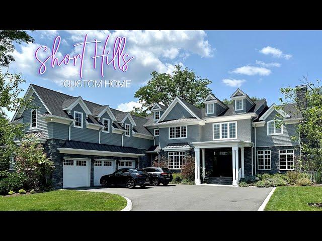 Tour a $4.7M Short Hills NJ Luxury CUSTOM Home | Short Hills Real Estate | NYC Suburbs