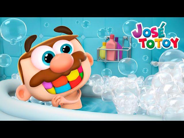 Stories for Children | José Totoy Learning Soft Skills | José's Bath!!