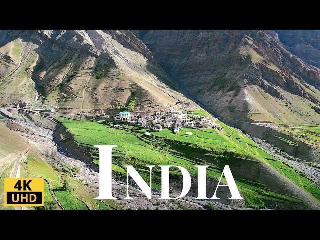 INDIA 4K/ A TRIP THROUGH THE MOUNTAINS DESERT AND JUNGLE WITH TIGERS ELEPHANTS & AMAZING LANDSCAPES