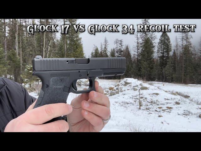 Glock 17 vs Glock 34 Recoil Comparison