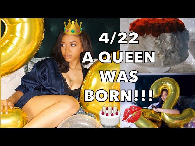 A QUARANTINE BIRTHDAY VLOG!!!TURNING 22 ON THE 22ND | Imani Collins