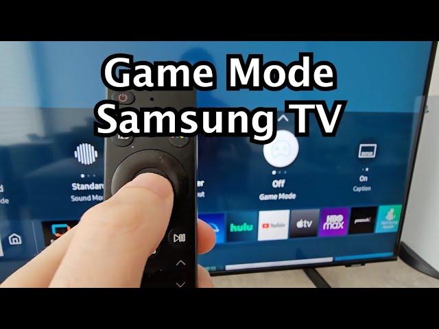 How to Turn On Game Mode on Samsung Smart TV!