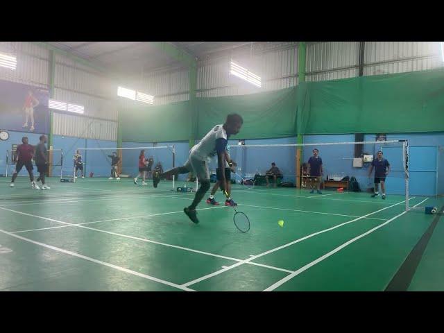 Live :-Playing badminton at WSC 211224 #badminton #rallytime #playing-badminton #rally #sports #yt