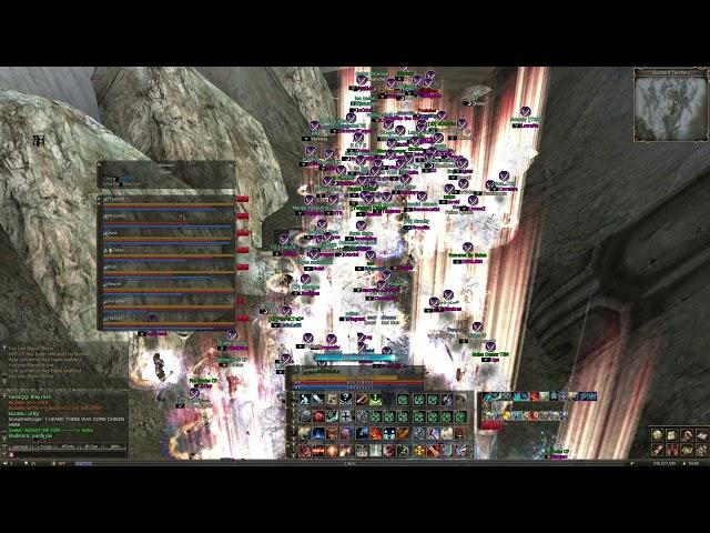 L2 Reborn mass PvP at Frintezza