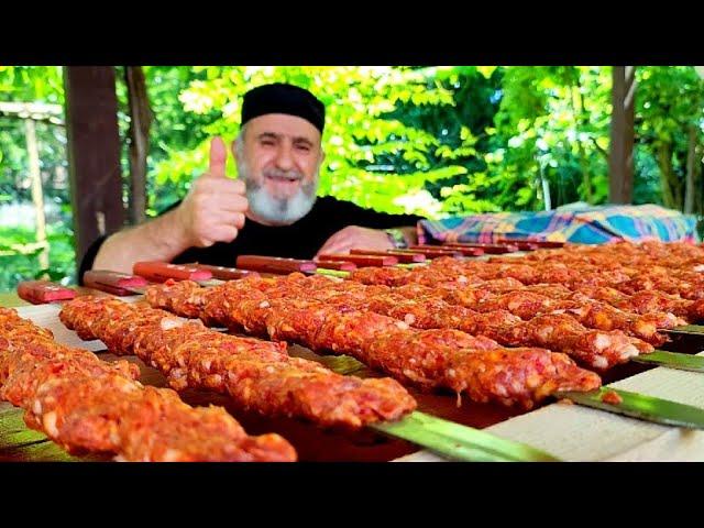 Adana Kebab Real Authentic Recipe ️ Extremely delicious  ASMR Relaxing Cooking