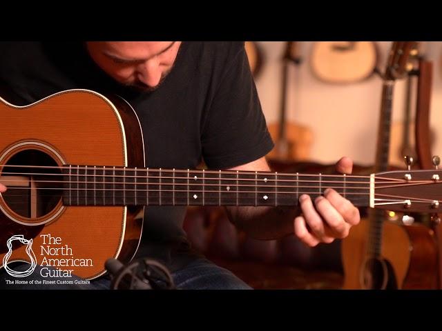 Bourgeois OM Vintage Deluxe AT Acoustic Guitar Played By Carl Miner