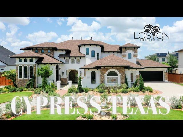 5 Bed 5 Bath Empty Home Tour in Cypress Texas ∙ Elevator  ∙ Theater ∙ 4 Car Garage ∙ Houston Living