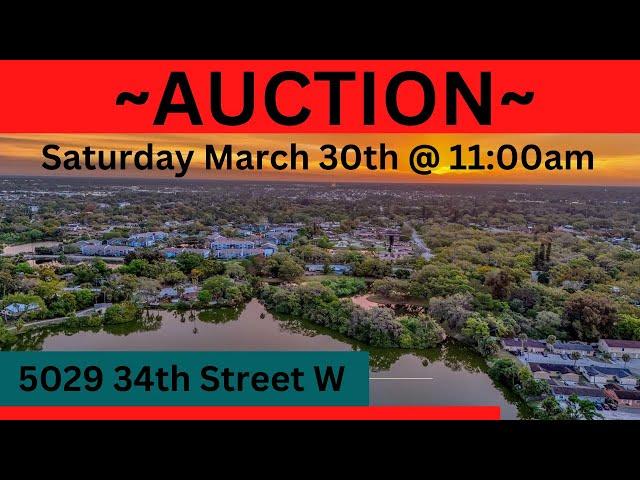 AUCTION - 5029 34th St W, Bradenton, FL 34210 - AUCTION