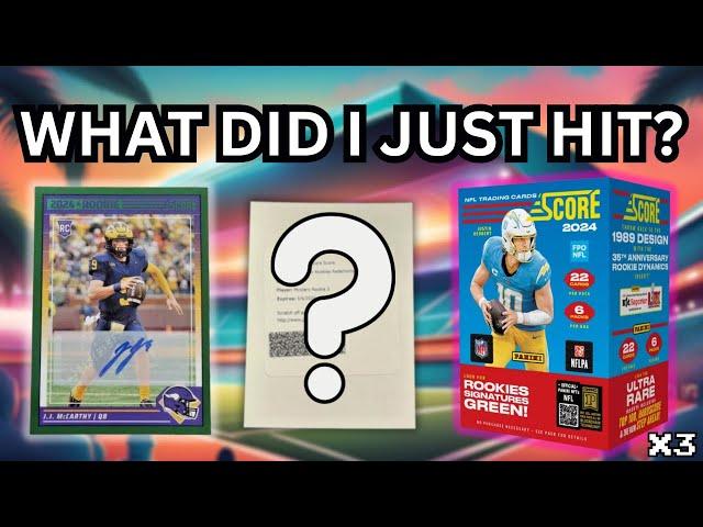 CASE HIT! 2024 SCORE FOOTBALL BLASTER BOX REVIEW!