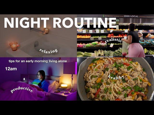 MY ‘PERFECT’ NIGHT ROUTINE: how i take care myself, self care motivation & productive habits