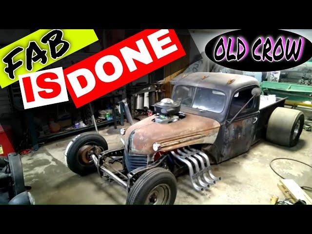 Fab work is done!!! (Rat rod build 30)