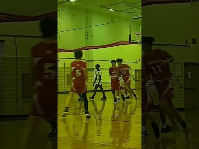 14 year old Aaron Webb in-game dunks