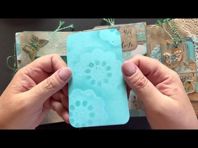 #oarsumcrafts succulent envelope journal