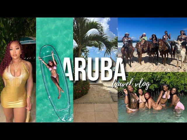 ARUBA TRAVEL VLOG  | 2023 Girl’s Trip Birthday Vlog