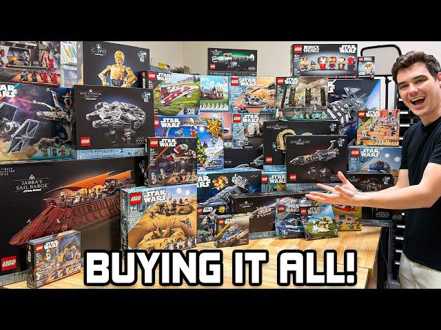 Buying EVERY LEGO Star Wars 2024 Set In ONE DAY! (MandR Vlog)