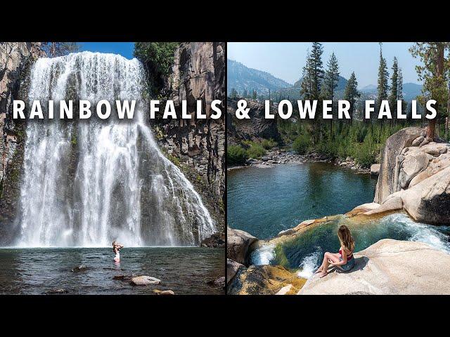 Visiting Rainbow Falls in Mammoth Lakes, California