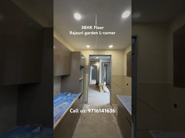 3 BHK L Corner Flat | 3 BHK in Rajouri Garden | Builder Floor in Delhi | Jagdamba Property