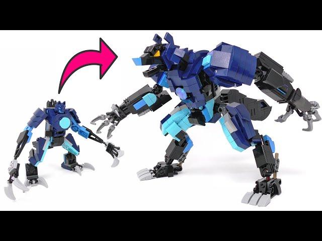 I Upgraded a LEGO Ninjago Wolf Mech With Viewers' Ideas !