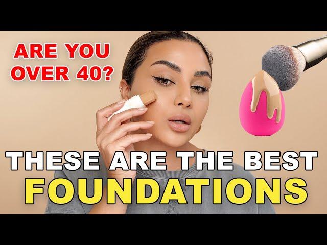 The BEST 5 Foundations For OVER 40's & Mature Skin