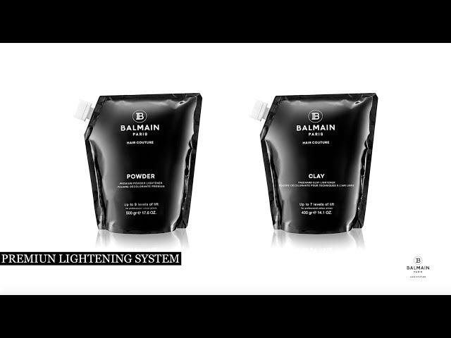 Premium Lightening System Balmain Hair Couture Professional Education Video