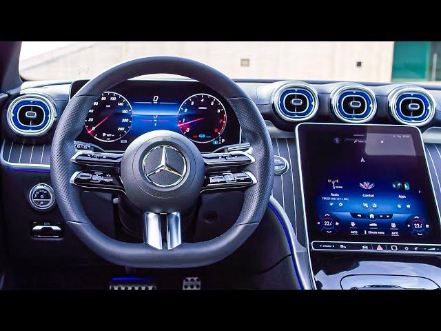 Mercedes C-Class (2023) High-Tech and Luxury Interior