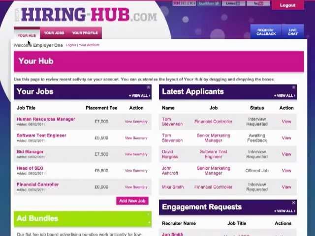 Hiring-Hub - Video Walk Through
