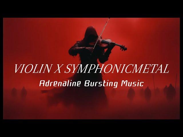 "️ Epic Violin Metal Fusion – Symphonic Power & Cinematic Rock Soundtrack | Adrenaline Bursting"