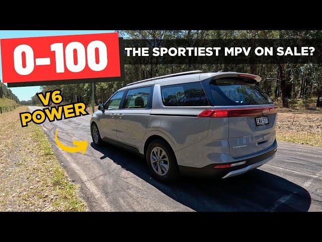 2023 Kia Carnival V6 review: 0-100 & engine sound