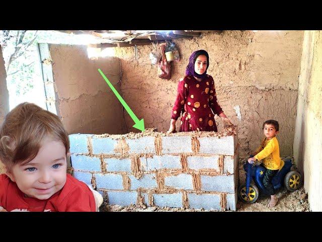 Hagar's plan to build an open kitchen to protect her sons