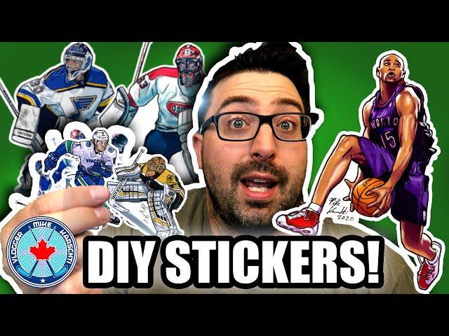 I'VE BEEN MAKING CUSTOM DIY STICKERS! HIT ME UP IF YOU WANT SOME!