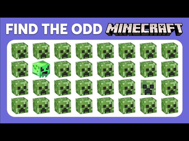 Find the ODD One Out - Minecraft Edition   Quiz Dino